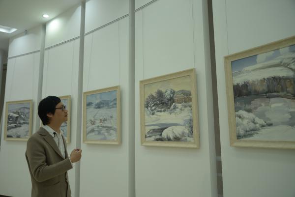 翰墨飄香，丹青傳韻——我校成功舉辦漢語推廣系列活動之中國書畫藝術講座及展覽